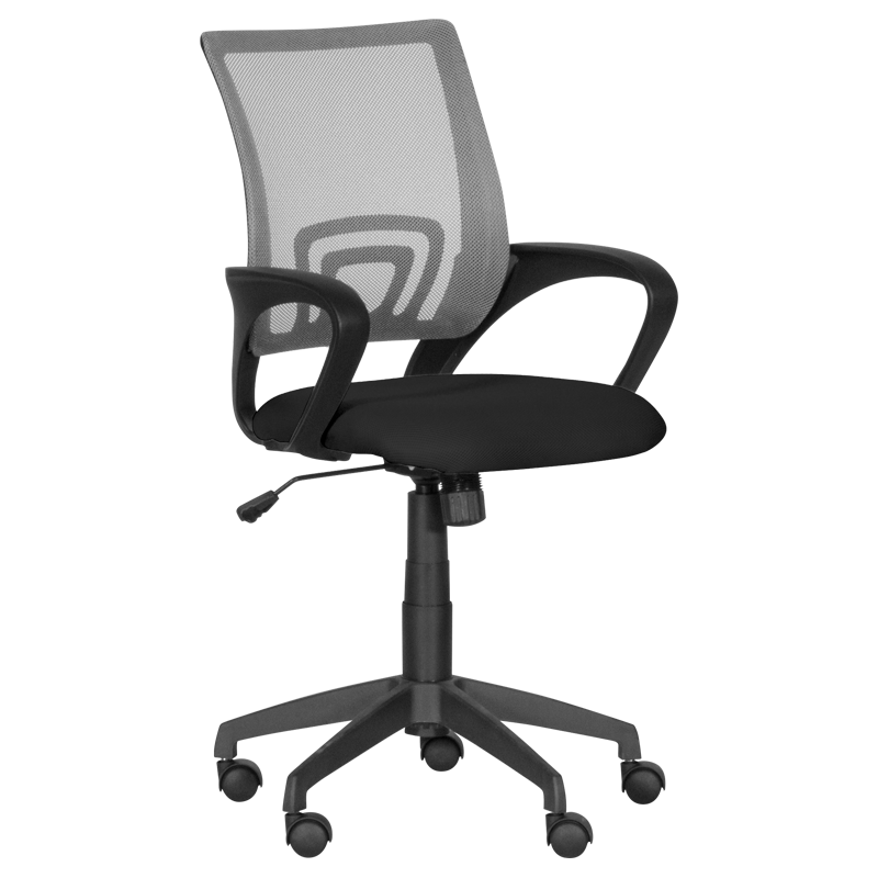 Офис стол - 7050 сиво-черен